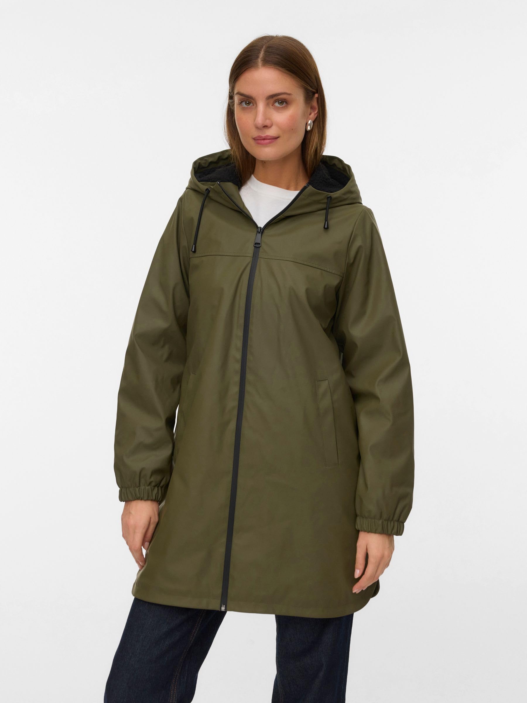 VERO MODA Vmasta Teddy Coated Coat Ga Noos Vmasta Teddy Coated Coat Ga Noos Mujer (Pack de 1)
