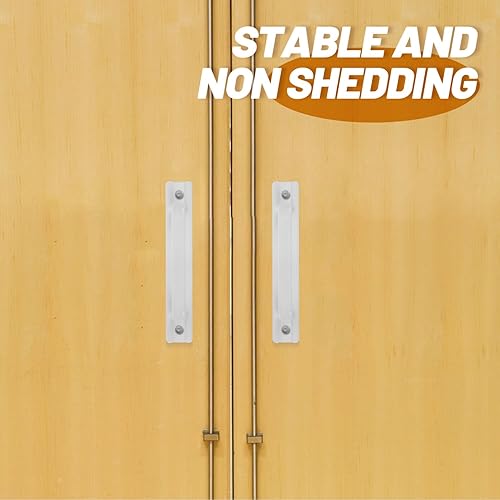 Miniatura 5 de Uonlytech Manija de puerta corrediza para puerta, manijas de muebles, manijas de gabinete de cocina, manijas de armario, manijas de armario, manijas