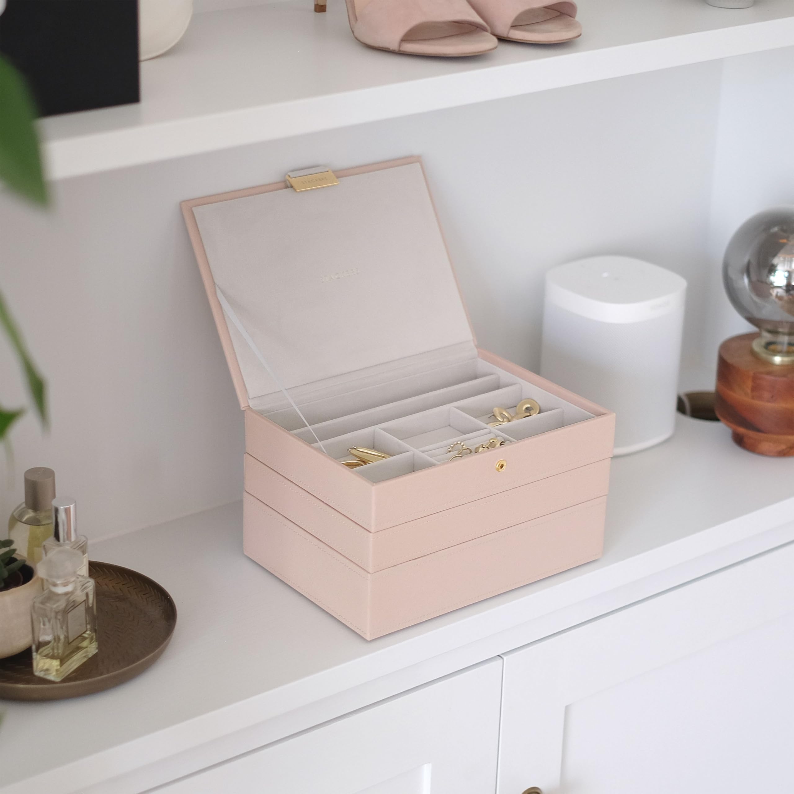 Stackers Blush Woven Classic Lot de 3