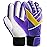 Sportout Kids Goalkeeper Gloves, Soccer Goalie Gloves with Double Wrist Protection and Non-Slip Wear Resistant Latex Material to Prevent Injuries