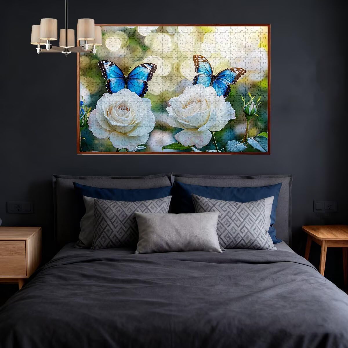 Puzzle 6000 Piezas Adultos Rosa Puzzle para Adultos Mariposa Rompecabezas Juguetes Educativos Regalos Originales para Mujer Rompecabezas Entretenimiento Creativo Divertido Familia Juego 179x105cm K-24