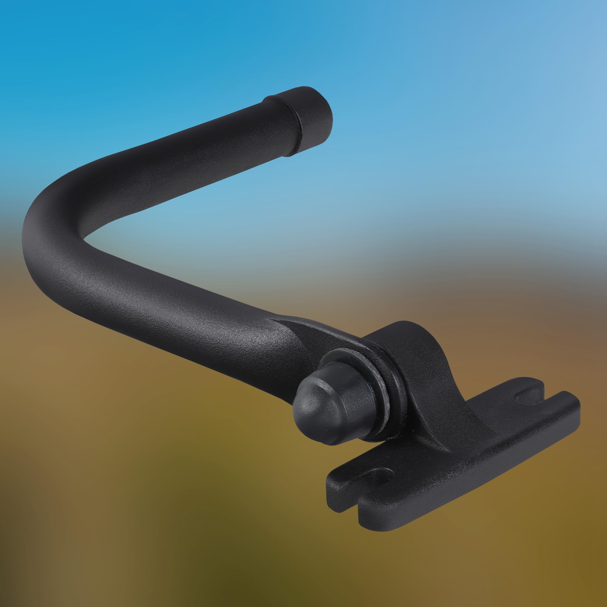 KOTARBAU® Trattore Specchietto con Staffa Universale Trattore Specchietto Esterno Unique Specchio Macchine Agricole, Nero , Set da 2, Braccio specchietto