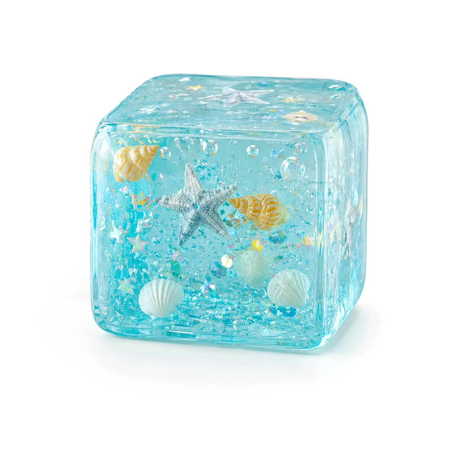 Ice Cube Squishy Slow Rising, Mini Ice Squishies Squeeze Stress Cube Squishy Sensory Collection for Adults, Slow Rise Squishies for Adults Office Stress Relief â image 1