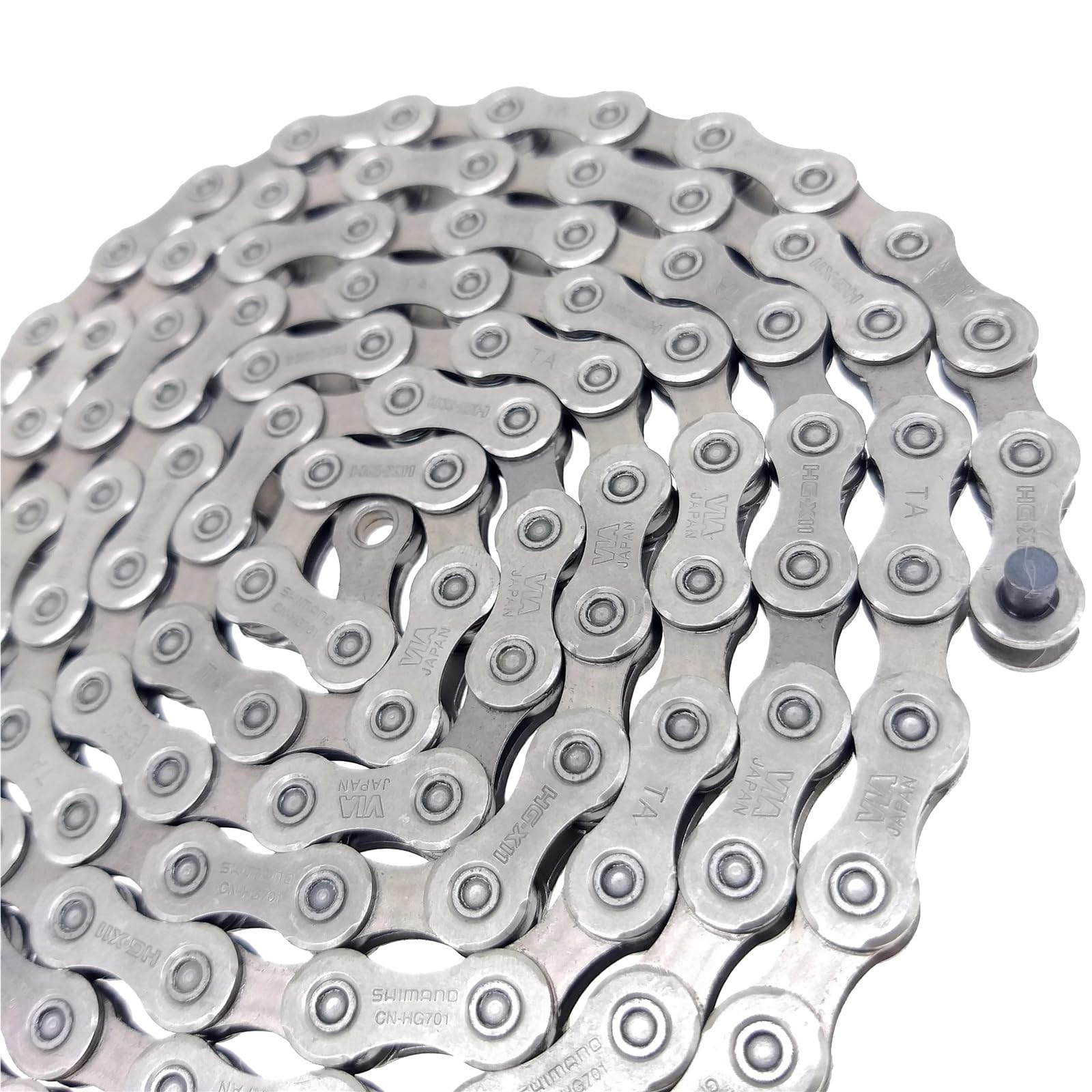 Compatible con cadena de bicicleta Shimano CN-HG701 de 11 velocidades.