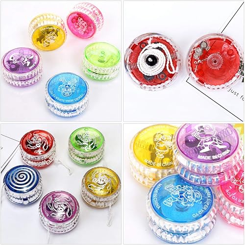Miniatura 5 de Amosfun Yoyo profesional con rodamiento de bolas para niños, principiantes, cuerda avanzada, trucos y bucles, juego de canasta de Pascua, 5