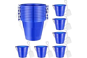 Vibrant Beach Pails: Dive into Endless Fun with 24 Value-Packed Sets