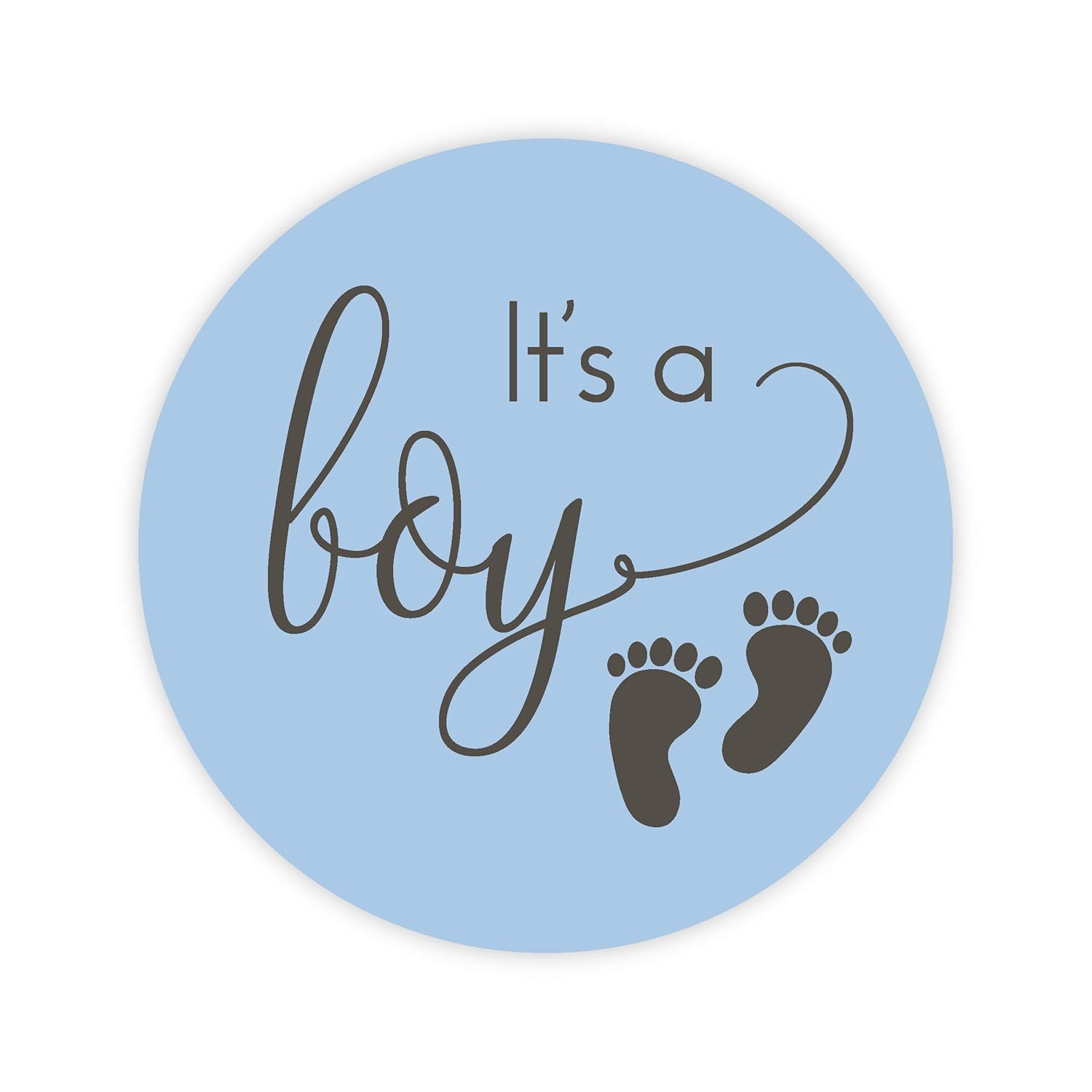 1201" It's a Boy Stickers, Baby Shower Stickers (372B