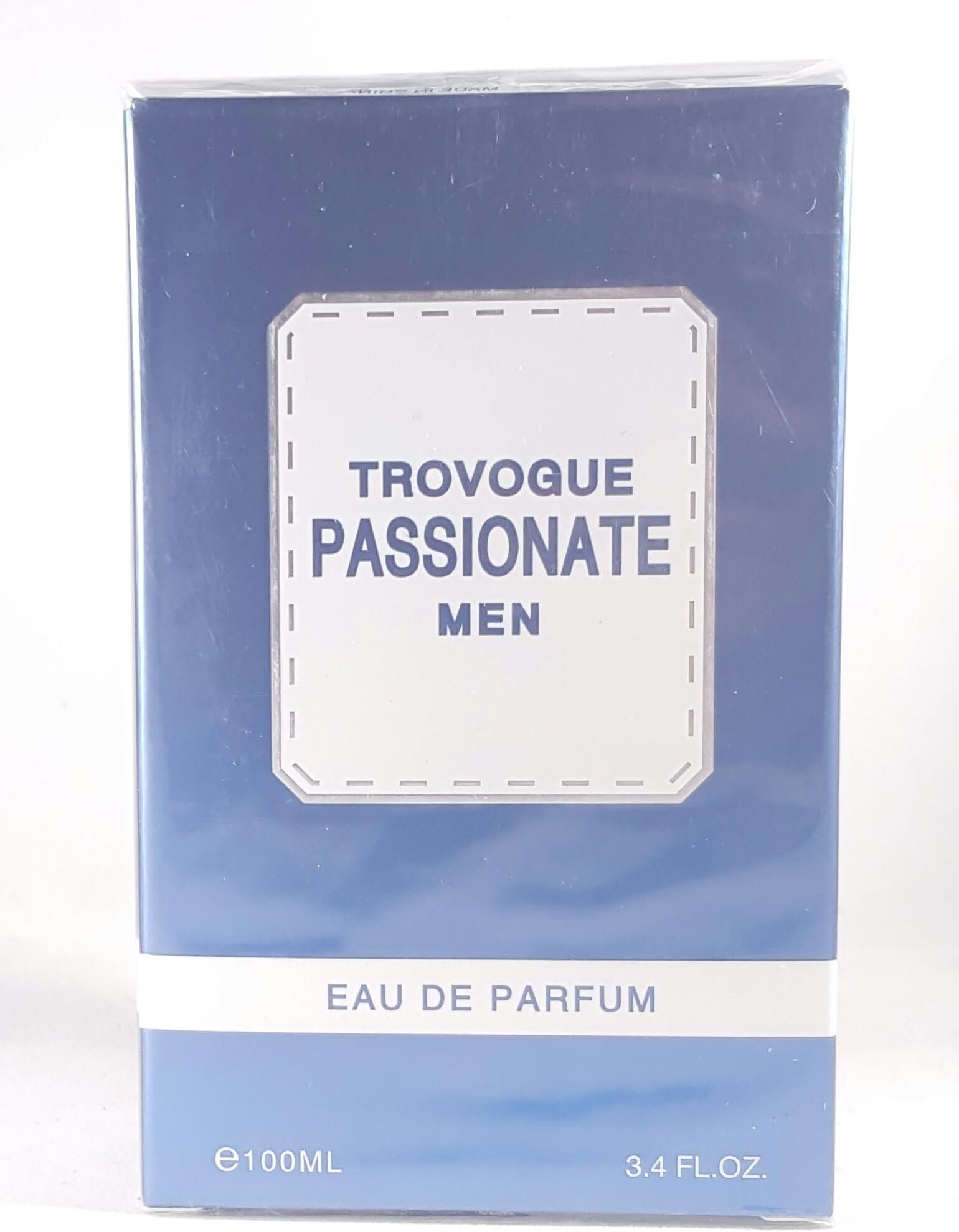 Eau De Parfum for Men 3.4 100ml (Exclusive, Elegance, Classic) (Passionate Men)