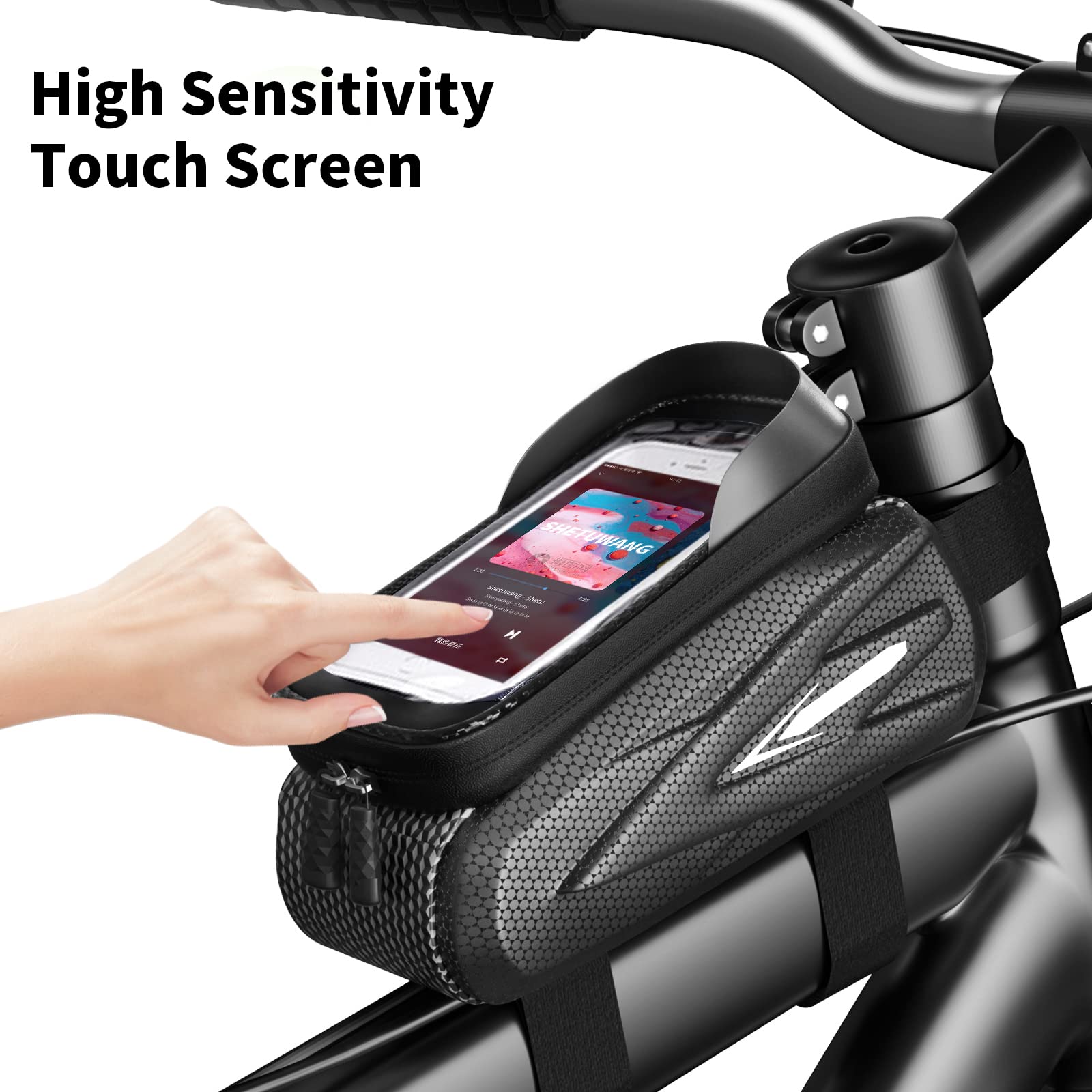 Portaborraccia Bici Borsa Portaserratura Per Bici Tourbon - In - Foto 8