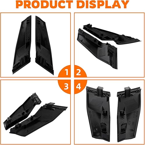 Miniatura 3 de GoaMotors 2 piezas de cubierta del parabrisas delantero izquierdo y derecho para Toyota Corolla 2014-2019 55084-02250,55083-02010