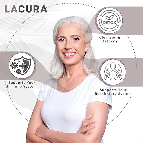 Miniatura 3 de Lacura Juego de aceites esenciales para inmunidad y respiratorio, mezcla de defensa natural con pino, orégano y árbol de té, aceites esenciales para