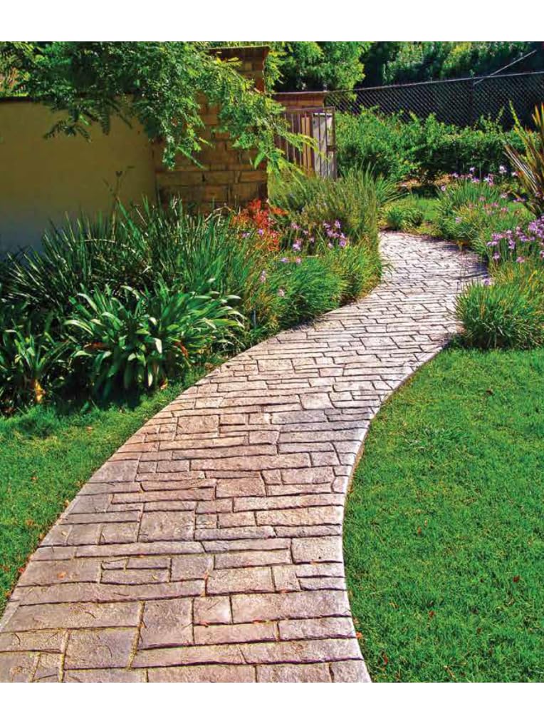 Forma do betonu z nadrukiem Piedra Camino de Santiago 61x51 cm - Formy do betonu drukowanego kamienia (sugerowany zestaw 2 półsztywne + 1 elastyczne)