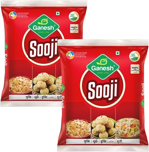 Ganesh Sooji 500Gm (Pack of 2)