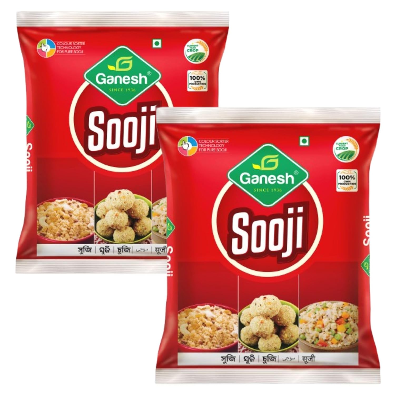 Ganesh Sooji 500Gm (Pack of 2)