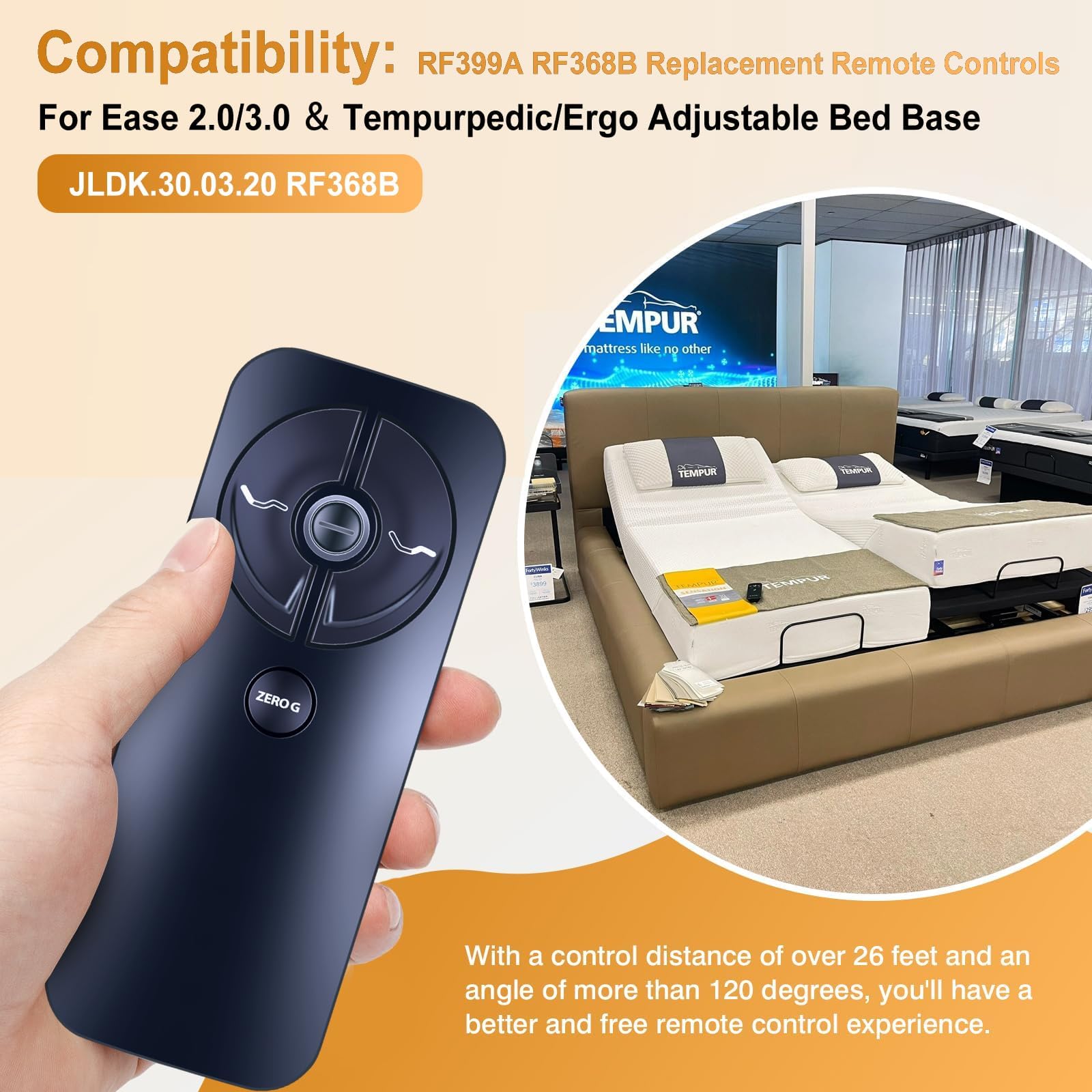 Snapklik.com : New RF399A RF368B Ease 2.0/3.0/4.0 Replacement Remote ...