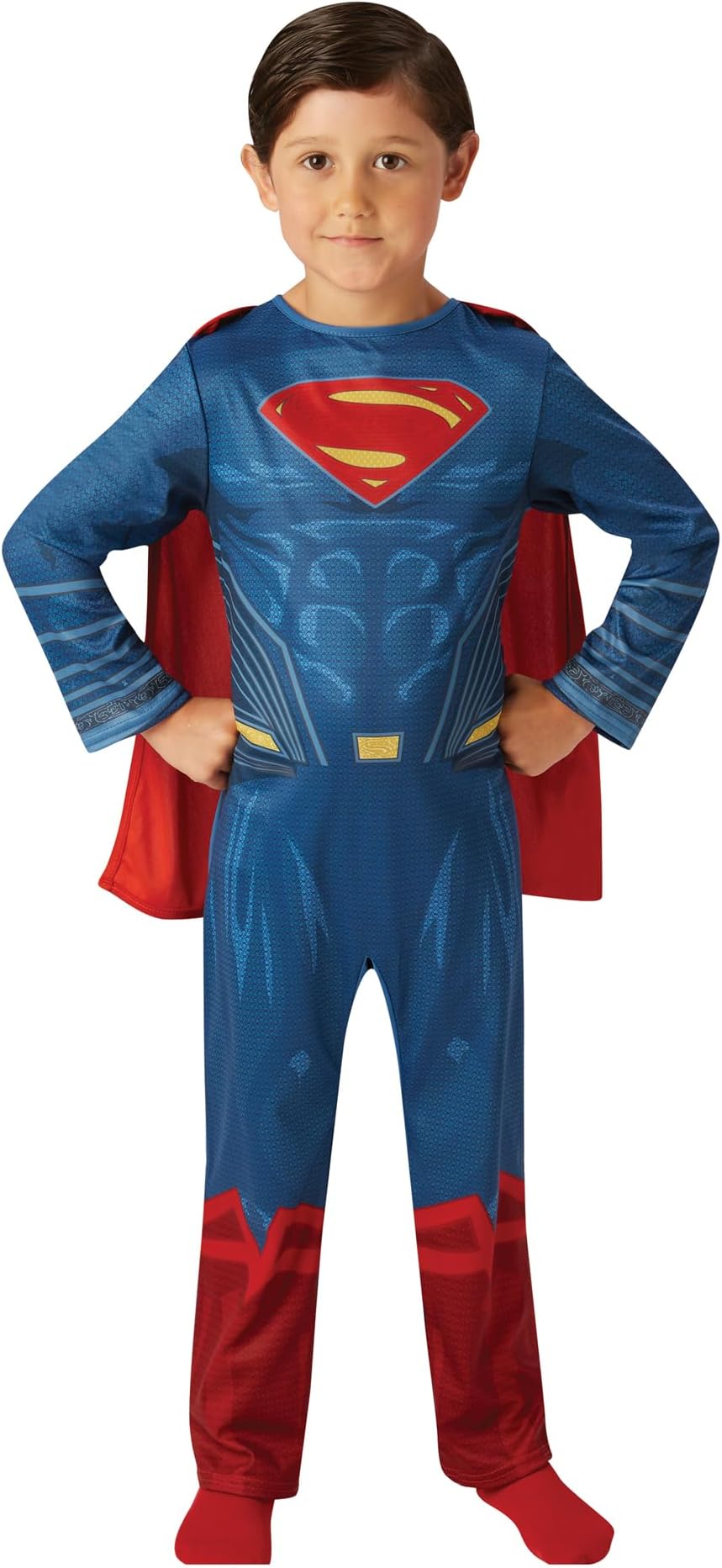 Rubie's Official DC Justice League Superman Kids Costume, Super Hero Fancy Dress