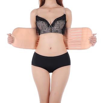 3 in 1 Postpartum Support - Recover Belly/waist/pelvis Belt(Size:L) by Healthcom