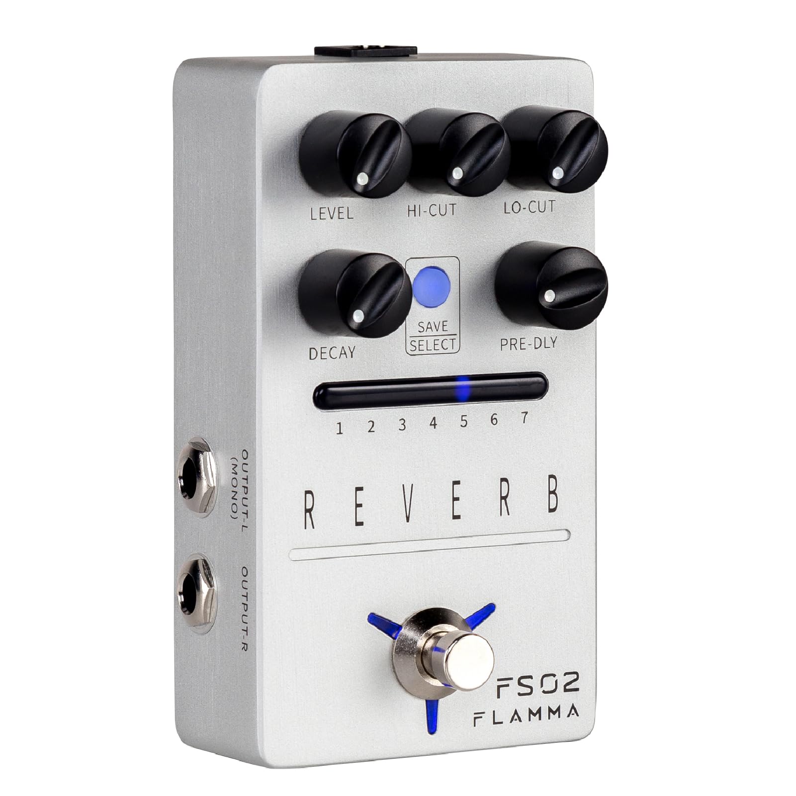 FLAMMA FS02 リバーブ エフェクター Amazon.com: FLAMMA FS02 Reverb Pedal Stereo Guitar Effects