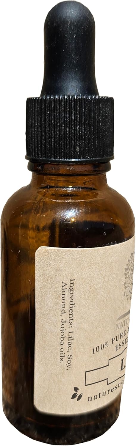 Floral - 100% Pure Aromatherapy Grade Essential Oil by Nature's Note Organics (8 Fl Oz, Lilac)
