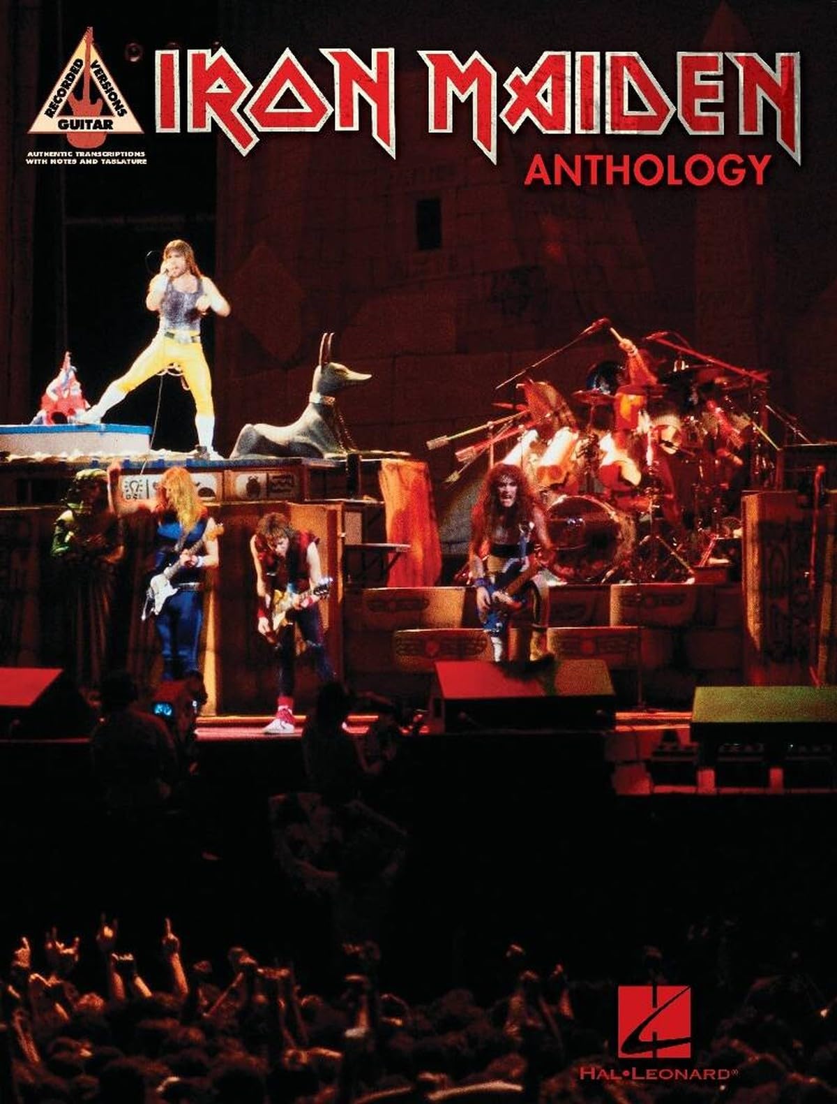 Iron Maiden Anthology Guitar Tab Guitar Recorded Versions Book
