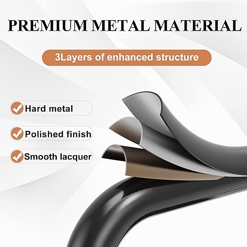 Miniatura 3 de Escalera de 4 escalones. HBTower Taburete plegable con plataforma de herramientas, con escalón ancho antideslizante, escalera de acero resistente,