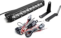 Vista 7 de iJDMTOY Kit de barra de luz LED de 50 W compatible con CAN-AM Maverick X3, incluye barra de luz LED de alta potencia de una sola fila de 50 W