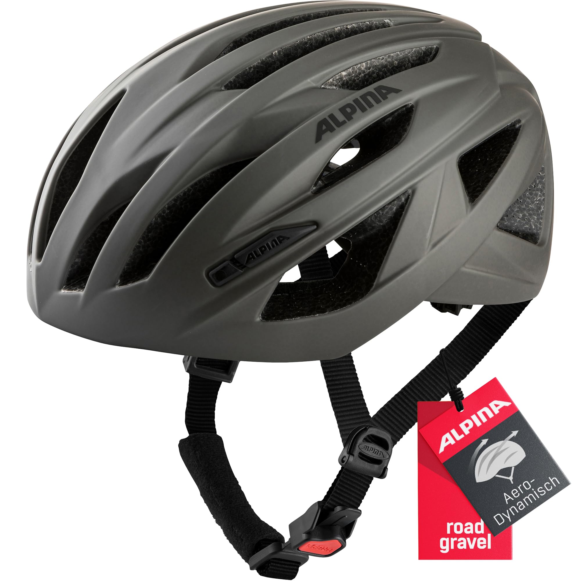 ALPINA Path - Sicherer, Leichter & Optimal Belüfteter Fahrradhelm Mit Fliegennetz Für Erwachsene