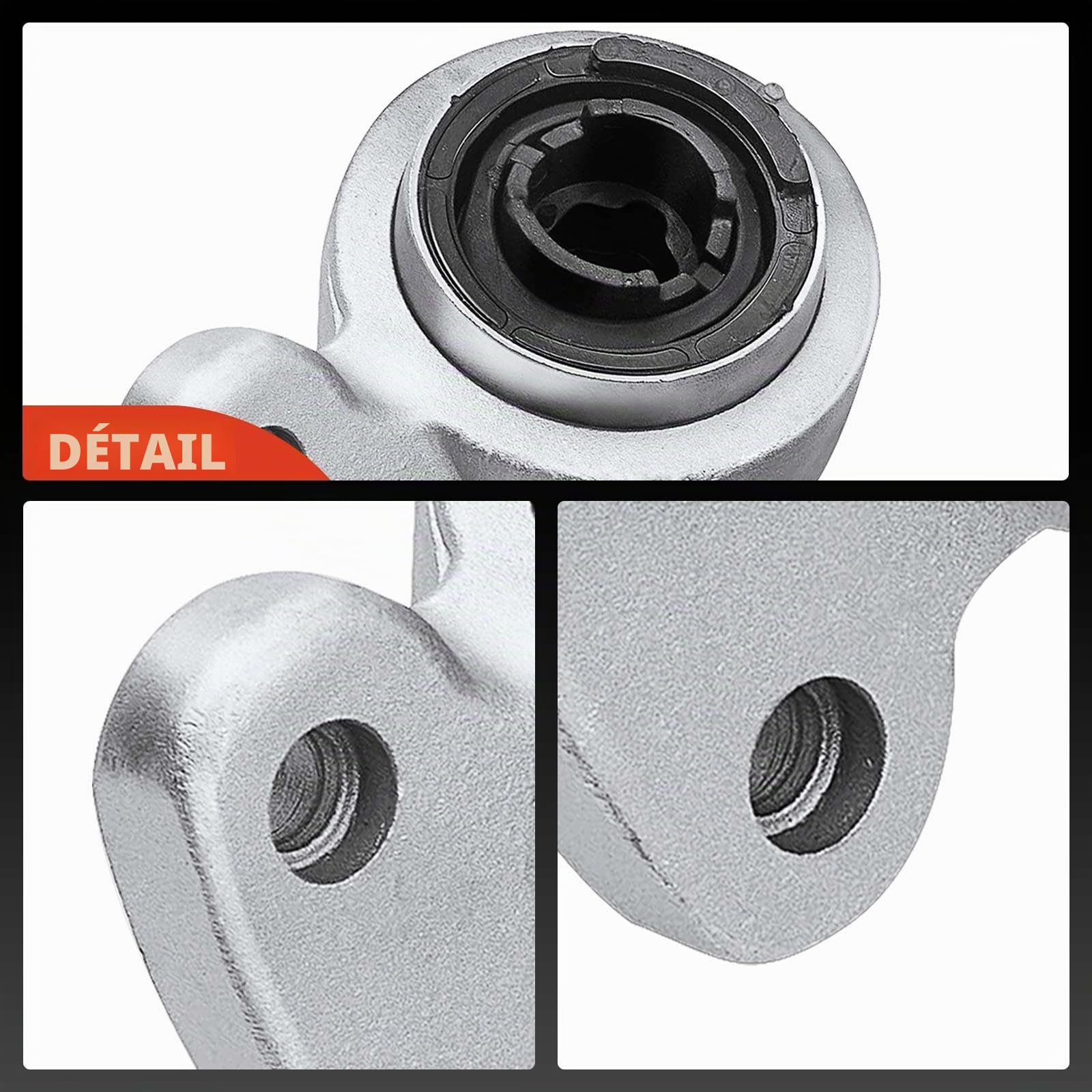 2x kit de réparation de roulement hydraulique kit de bras de suspension compatible avec guidon compatible avec série 3 E46 316318320323325328330 Z4 E85 E86 1998-2009 31126757623