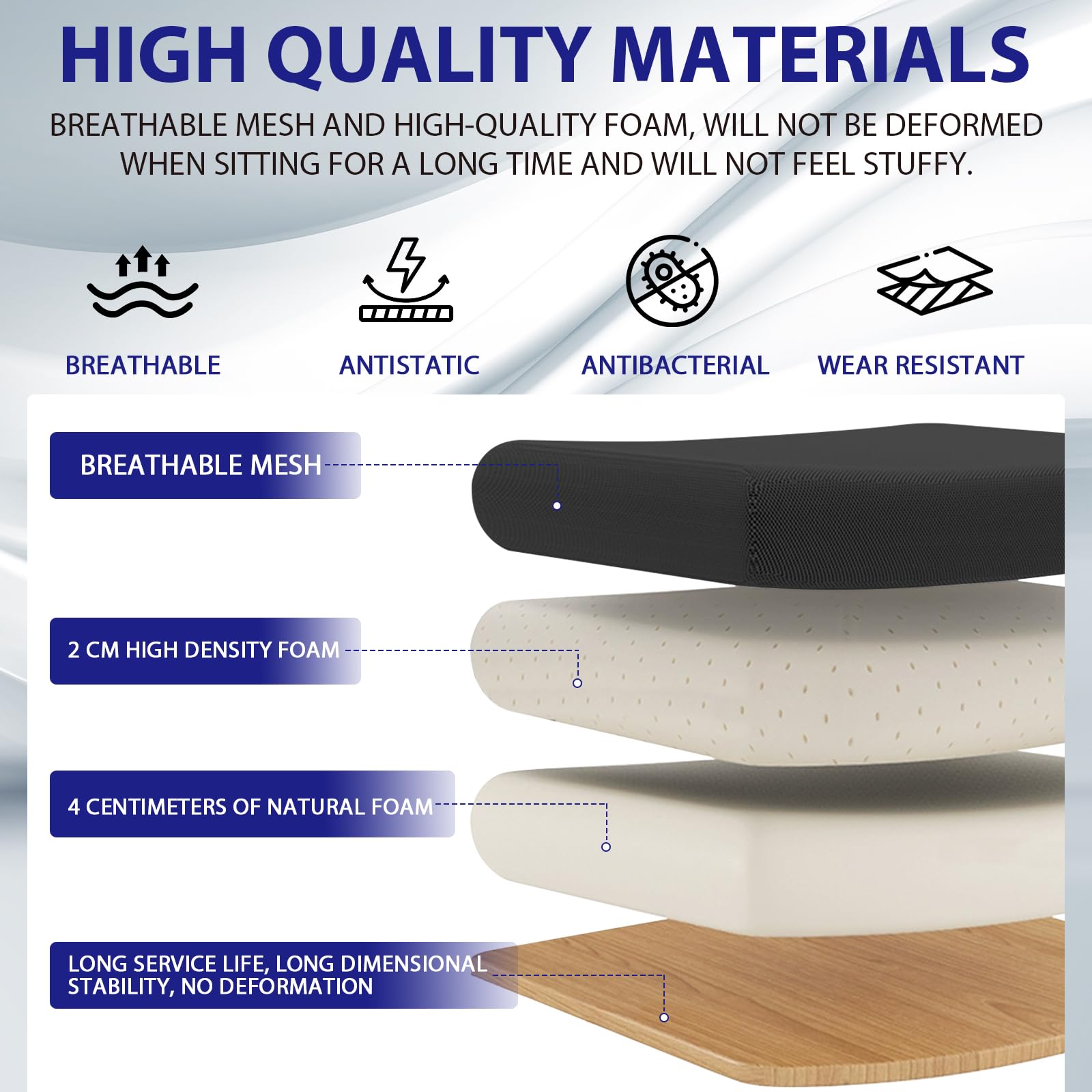 Milacyee Chaise de Bureau Ergonomique, Accoudoirs Rabattables 90°, Support Lombaire, Maille Respirante, 120° Inclinaison（Ne Peut Pas être verrouillé）, Roues Silencieuses 360°, Charge 102kg