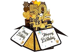 3D Pop Up Birthday Card with Envelope to Express Heartfelt Wishes