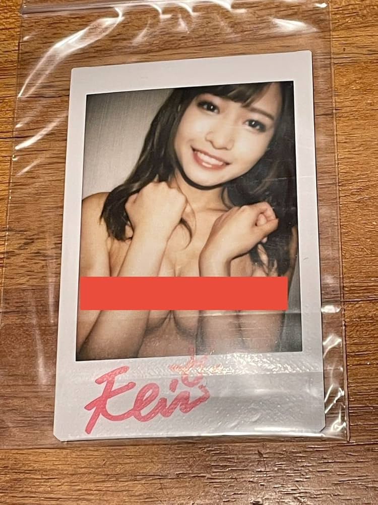 蓮見クレア　直筆サインチェキ 蓮実クレア 直筆サイン入りチェキ 04（蓮見クレア直筆サイン