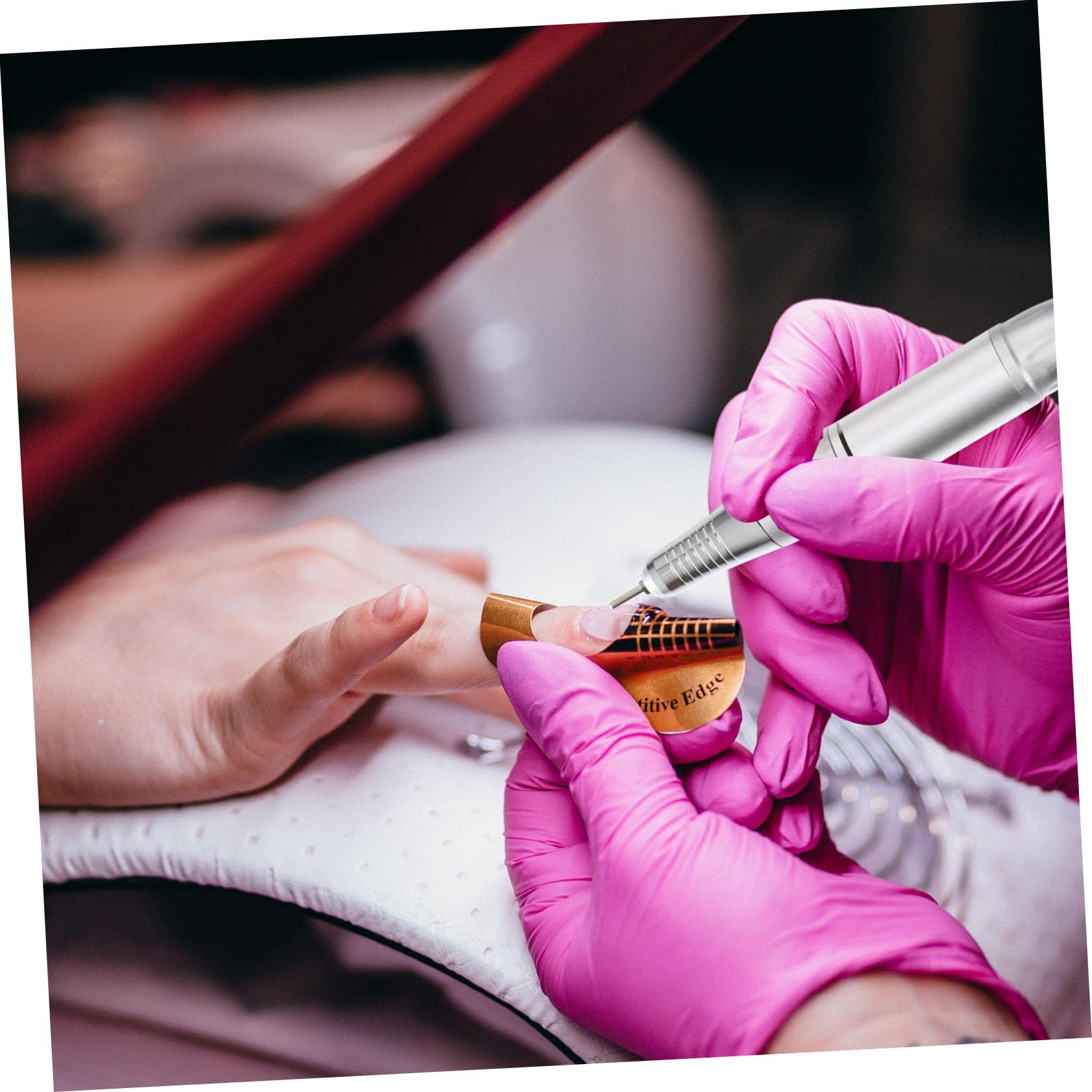 Mango De Taladro Para Uñas Profesional 1 Unidad Ligero Duradero Bajo Nivel De Ruido Para Máquinas Eléctricas De Manicura Modelo 202 Uso Salón De Belleza