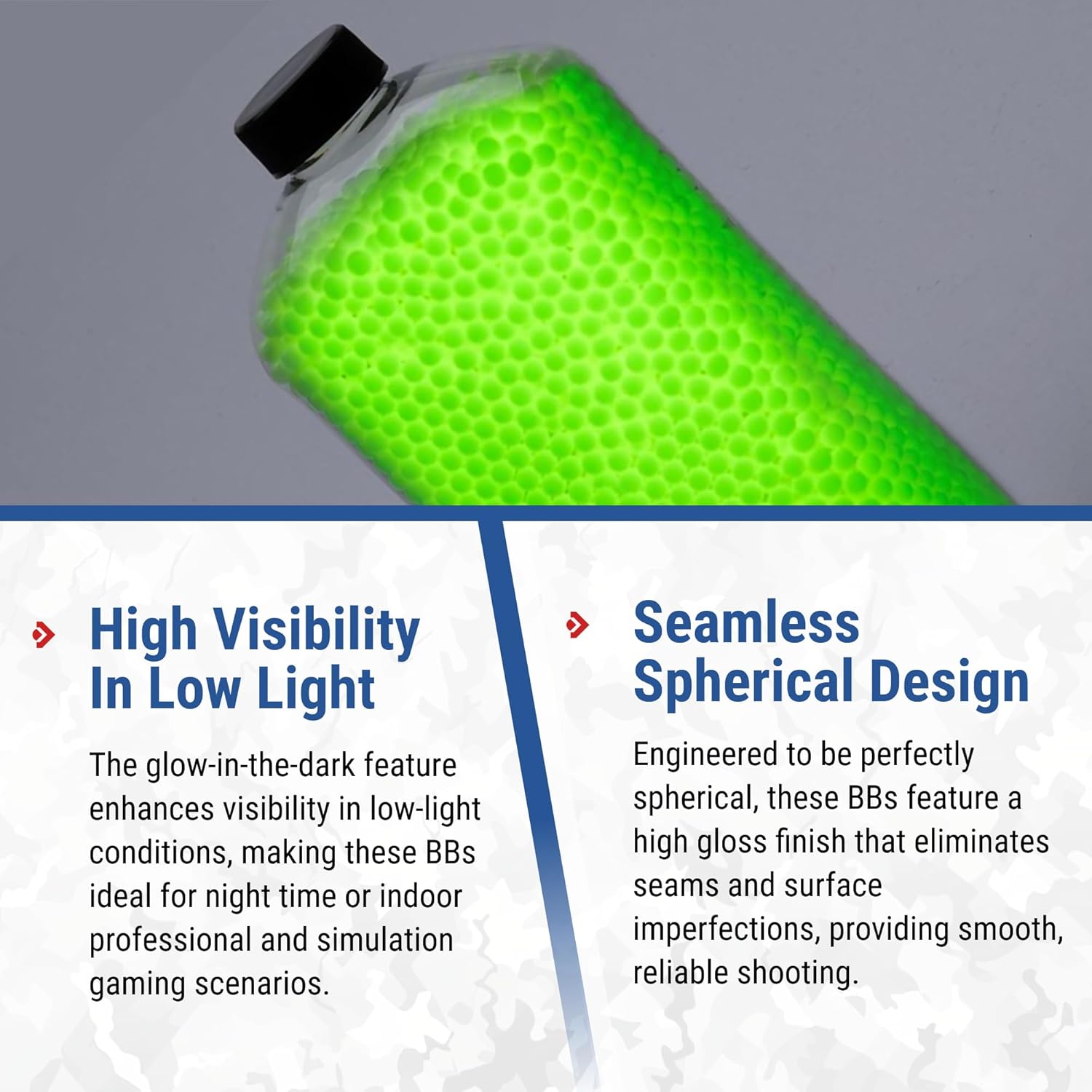 Evike Airsoft - Match Grade 6mm Airsoft Glow in The Dark BBS