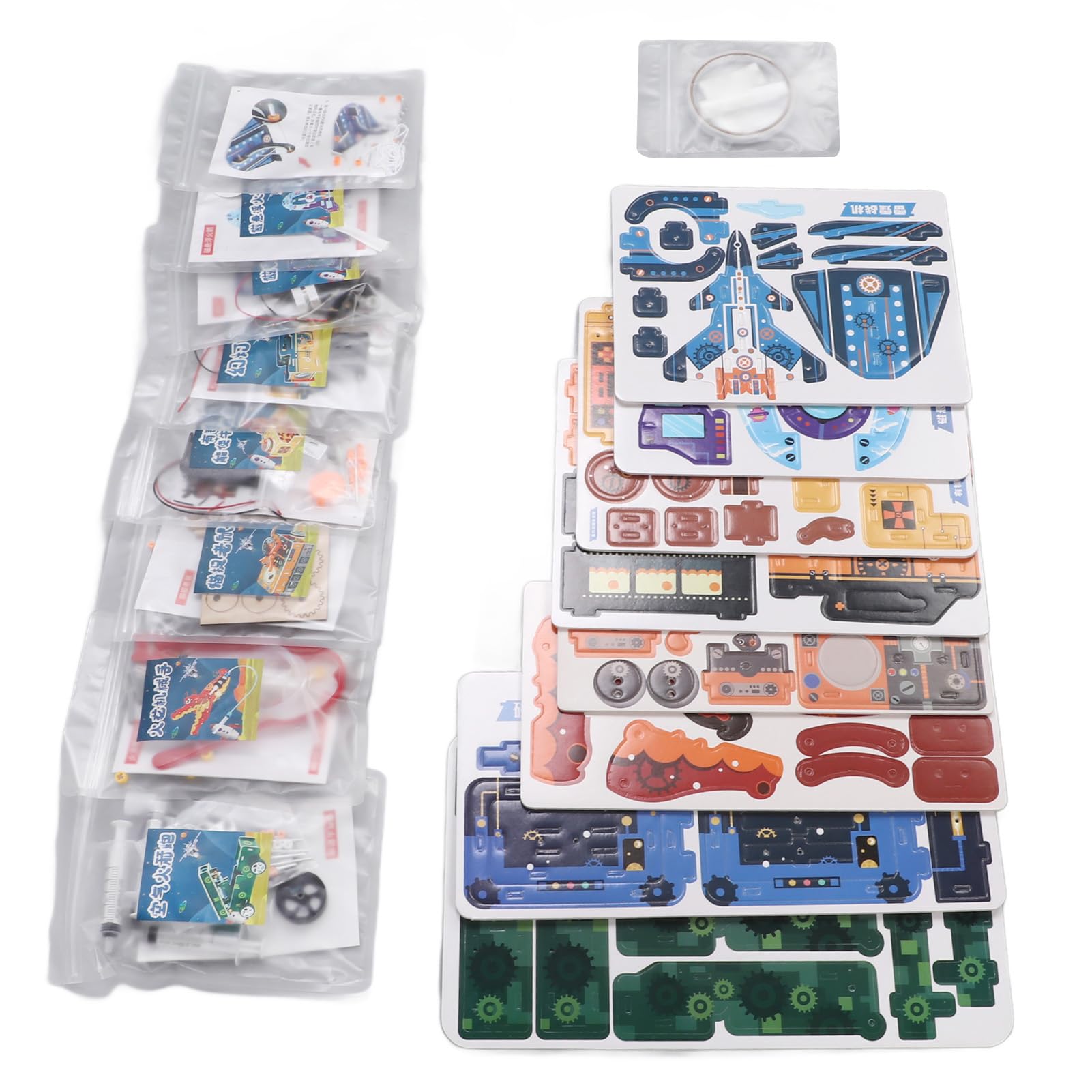Kit de Proyectos Stem, Accesorios Completos, Kit Educativo para Estimular el Interés en el Aprendizaje, Científico para Cultivar la Creatividad del Pensamiento, Mejorar Las Habilidades