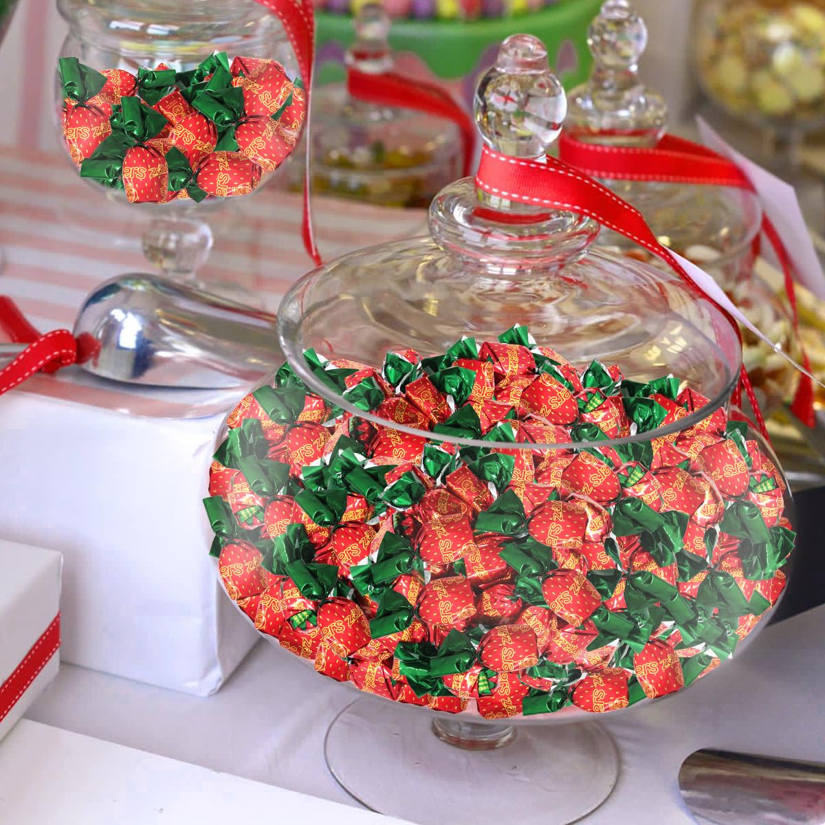 Amazon.com : Zazers Strawberry Hard Candy Bon Bons - 1.54lbs (700g