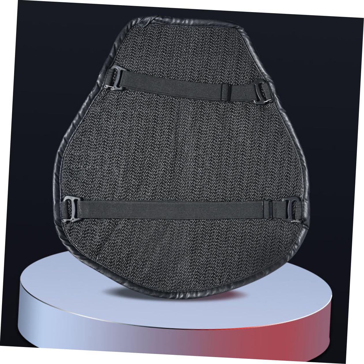 ULTECHNOVO Coprisella Moto Mesh Nero Cuscino Gel Antishock e Traspirante, Fodera Sedile Estiva per Motocicletta, Accessorio per Viaggi