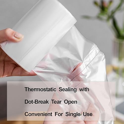 Miniatura 6 de KmaxShip Bolsas de basura pequeñas de 4 galones  110 bolsas de basura de 4 galones para oficina y dormitorio, bolsas de basura pequeñas para baño,