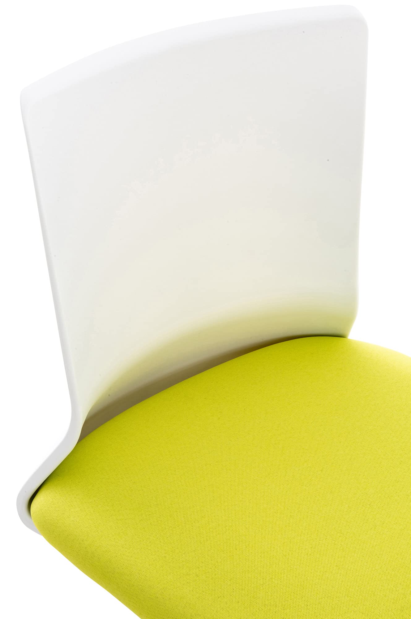CLP Chaise De Bureau Originale Apolda avec Assise en Tissu Ou Similicuir I Fauteuil De Bureau avec roulettes I Hauteur Réglable Et Pivotant, Couleur:Vert, Matériel:Tissu