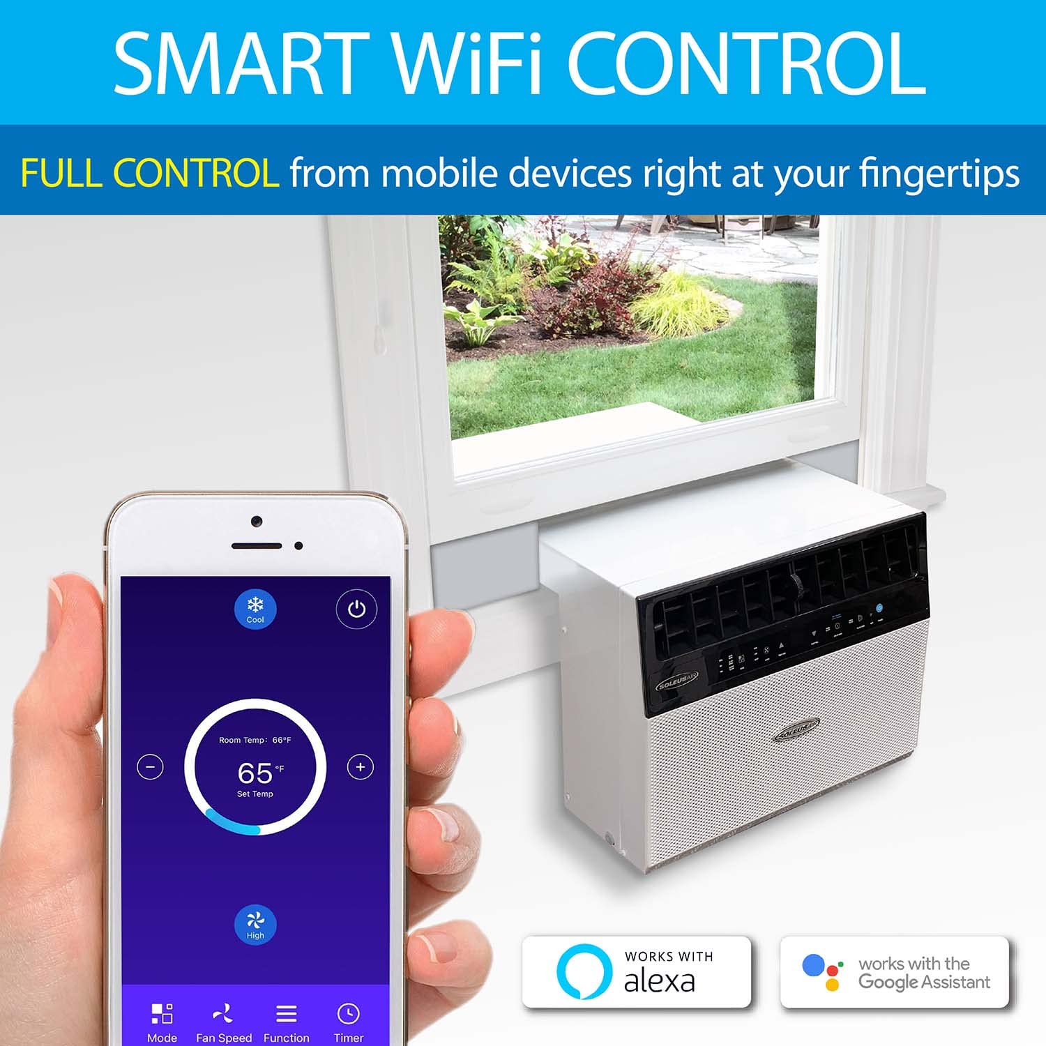 Buy Soleus Air Exclusive 6,000 BTU Energy Star First Ever Over The