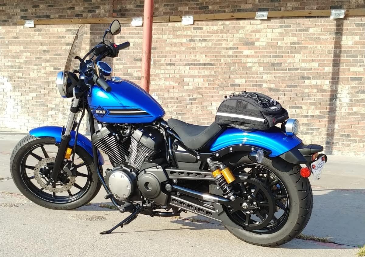 Chase Harper USA 5400 Tail Trunk- Water-Resistant, Tear-Resistant, Industrial Grade Ballistic Nylon - Universal Fit Adjustable Bungee Mounting System – Black