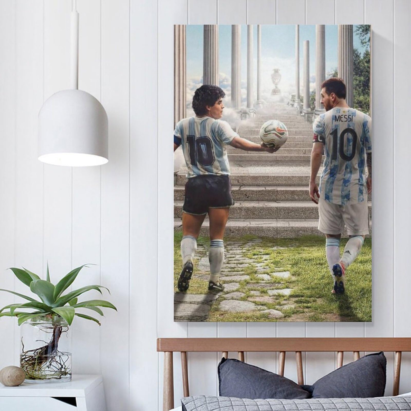 Amazon.co.jp: アートパネルポスターディエゴマラドーナプロ