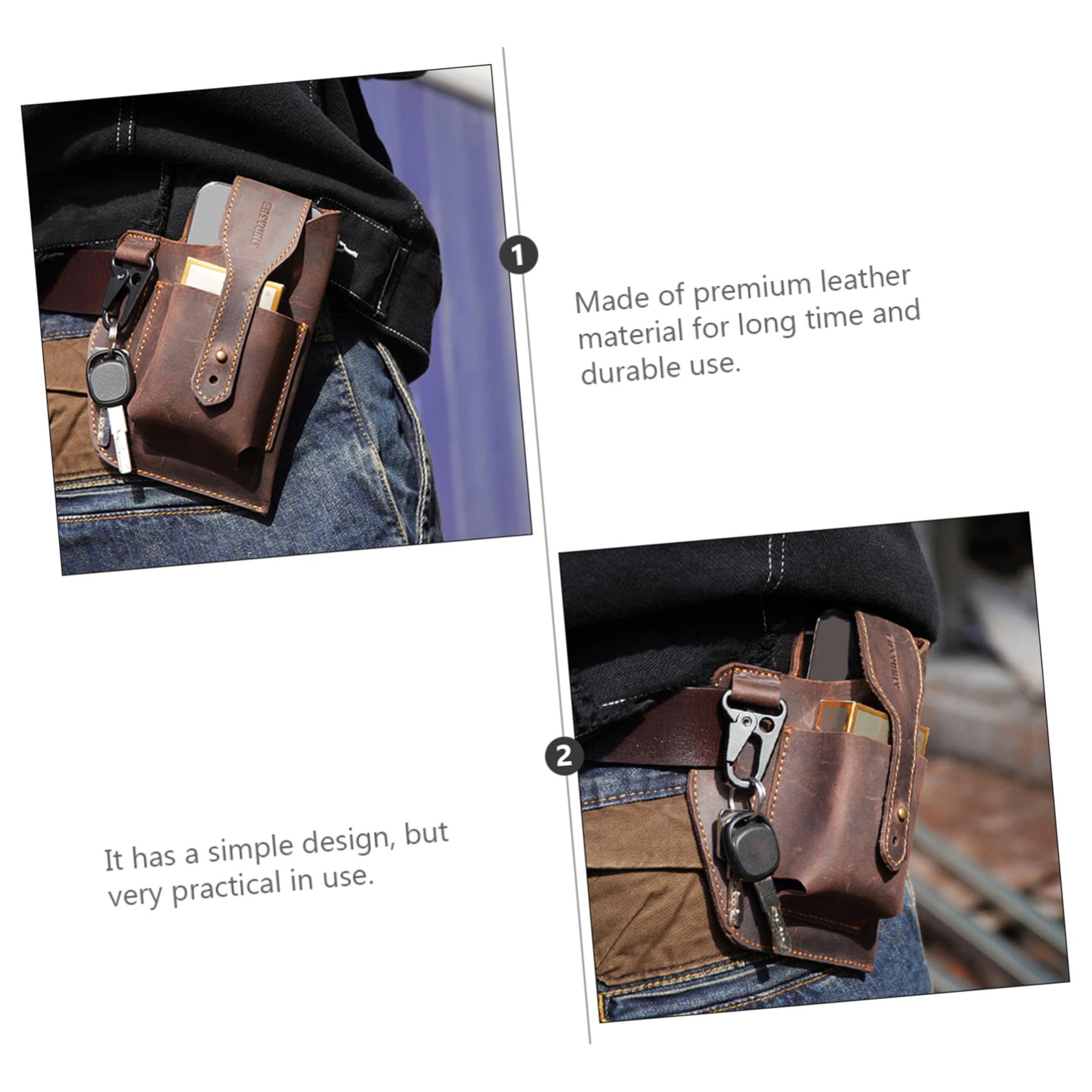 SOIMISS 3pièces Sacoche De Ceinture Multi-fonctionnelle Pour Téléphone Ventral Pratique Pour Randonnée Course Et Activités Extérieures Compatible Avec Smartphones Et Outils De Sport