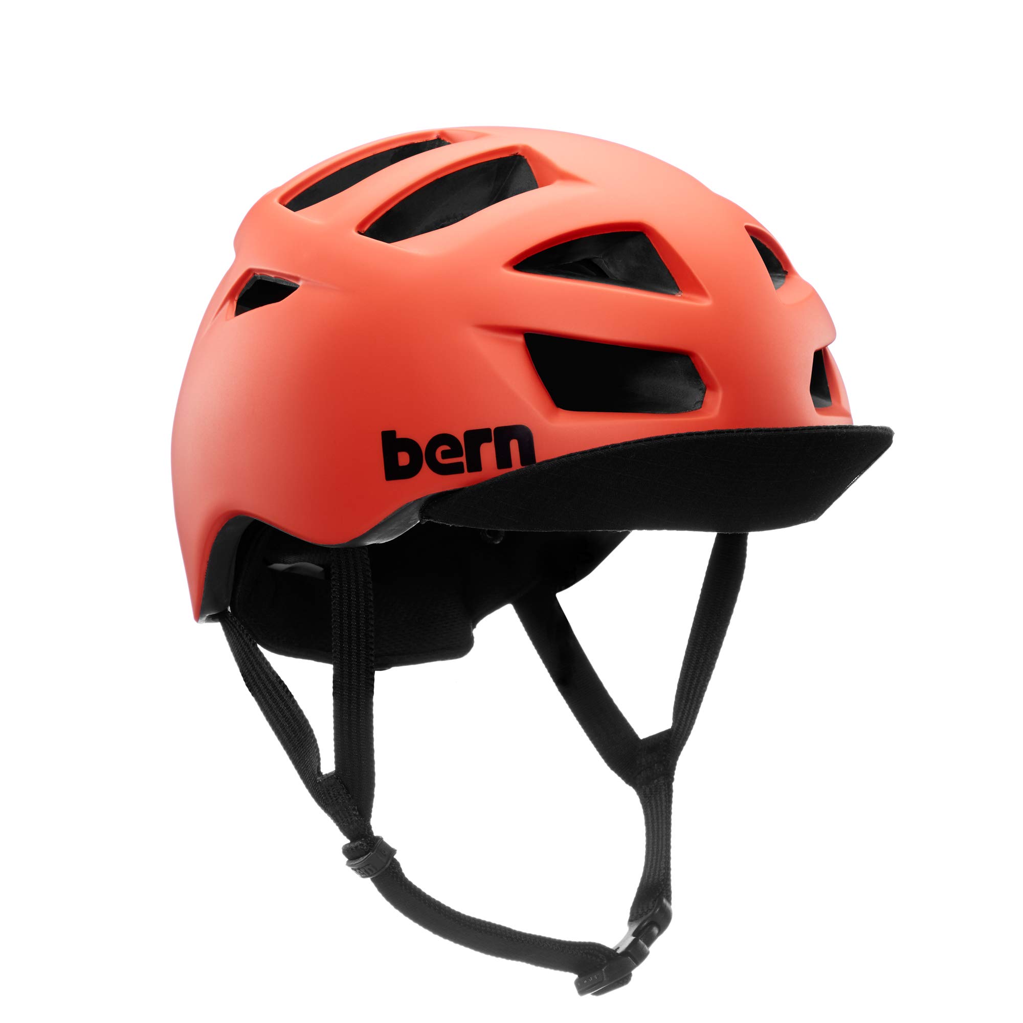 BernAllston Unisex Bicycle Helmet, Coral, M