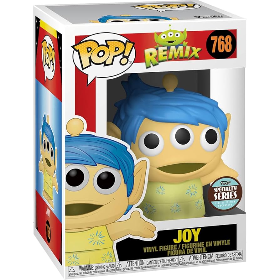 その他 Funko Pop Alien Remix set Amazon.com: POP Disney Pixar Alien Remix: Inside Out - Joy
