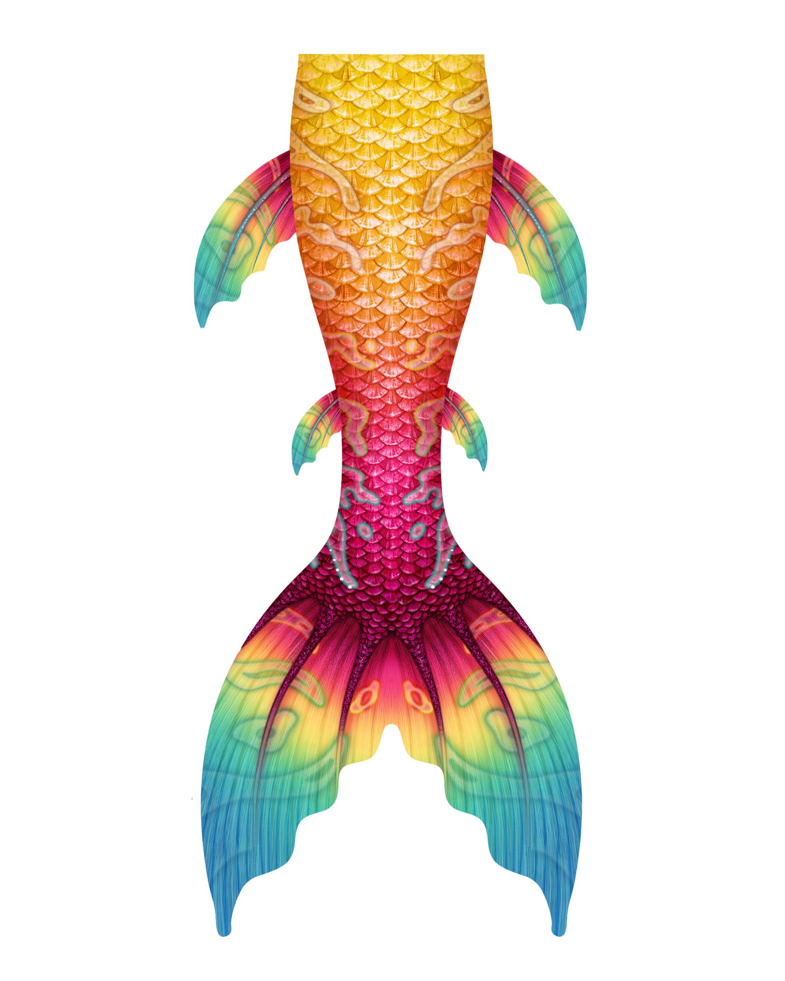 Mermaid Tails for Swimming, Mermaid Swimsuit Costume Set Bathing Suits for Adult & Teen Sizes