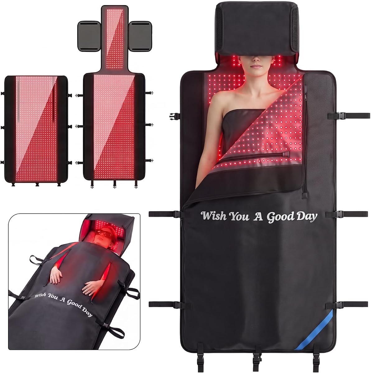 96.4x33 Red Light Therapy Sleeping Bag