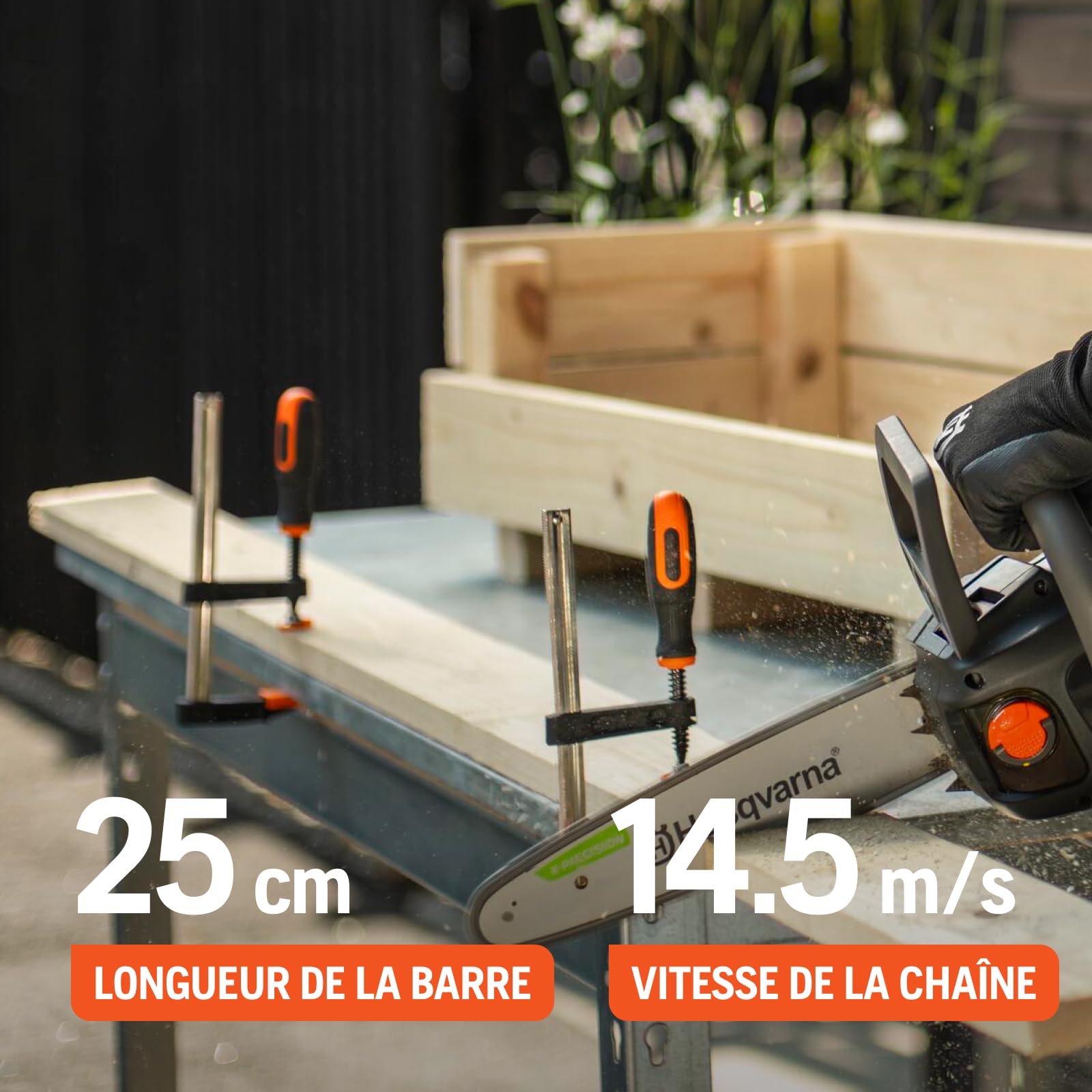 Husqvarna Tronçonneuse sur Batterie C15X-P4A
