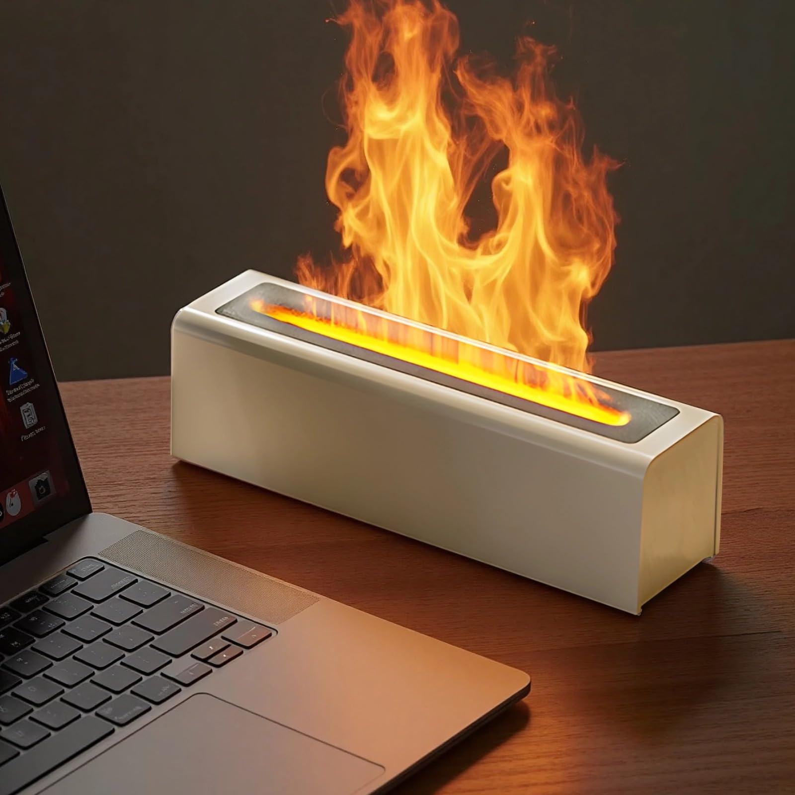 5oz umidificatore del fuoco dell'olio essenziale, diffusore del Usb con spegnimento automatico, 3,9 nel dispositivo di terapia per l'ufficio & la casa