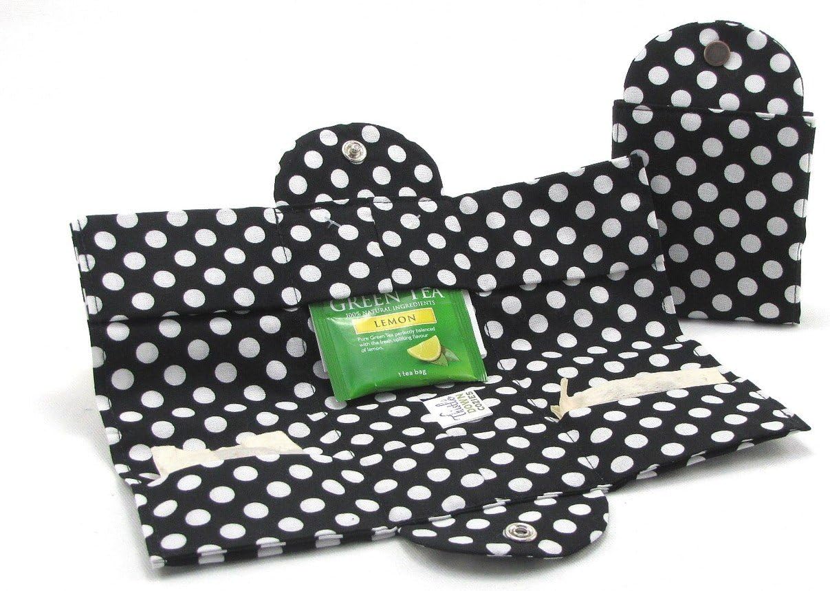 Retro Dot Tea Wallet