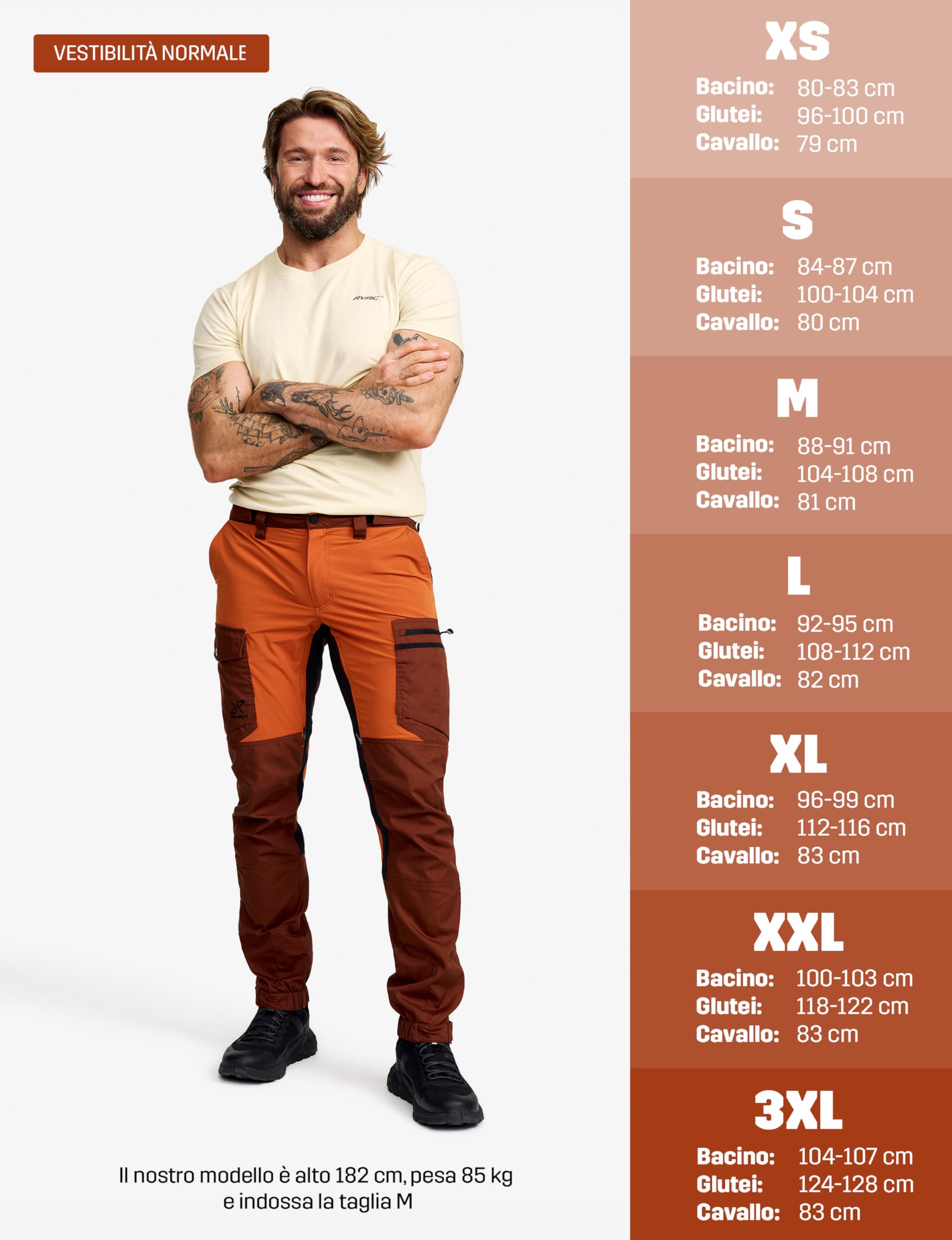 RevolutionRace Rambler Lightweight PRO Pants da Uomo, Pantaloni Leggeri da Outdoor ed Escursionismo
